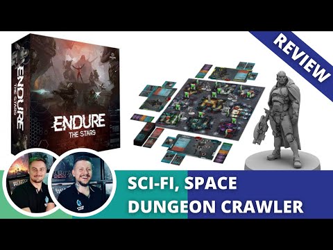 Endure The Stars REVIEW. Sci-fi, space dungeon crawler with a dash of cyberpunk.