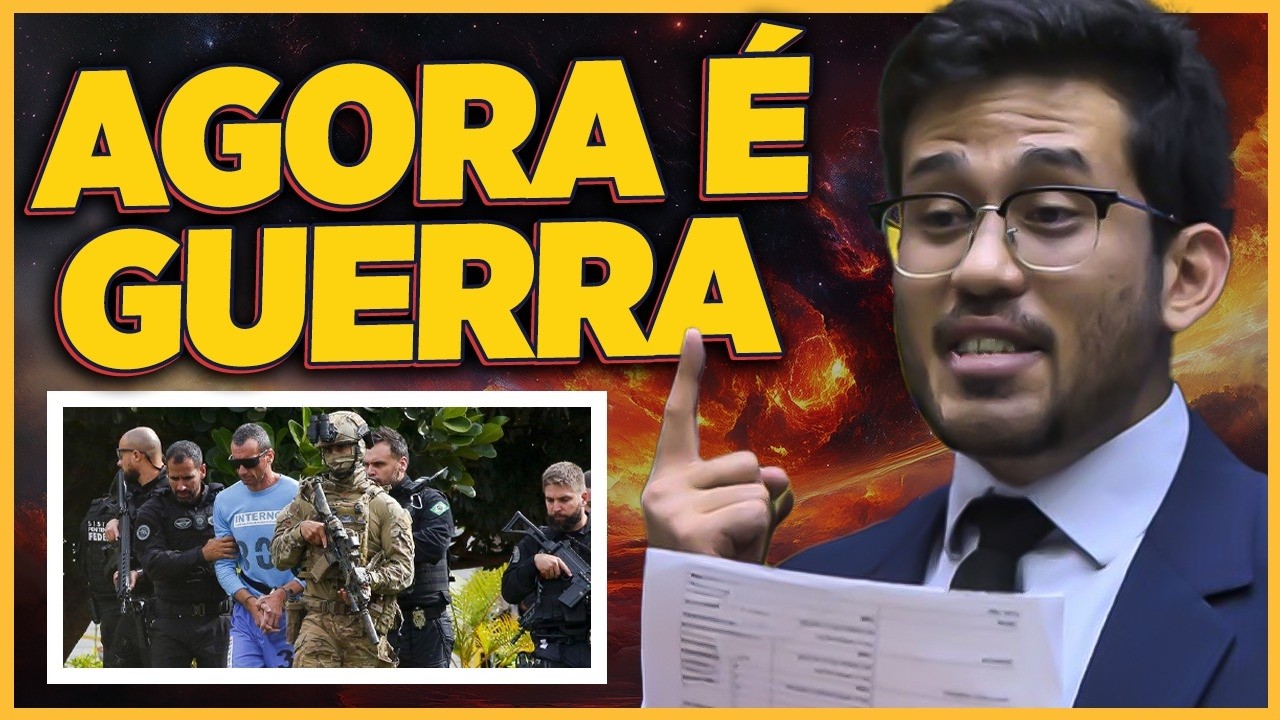 Declaramos GUERRA ao CRIME ORGANIZADO!