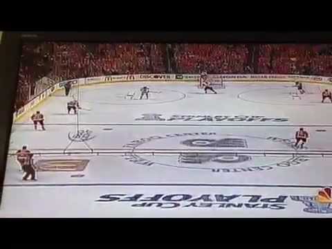 James Van Riemsdyk Rebound Goal vs Devils