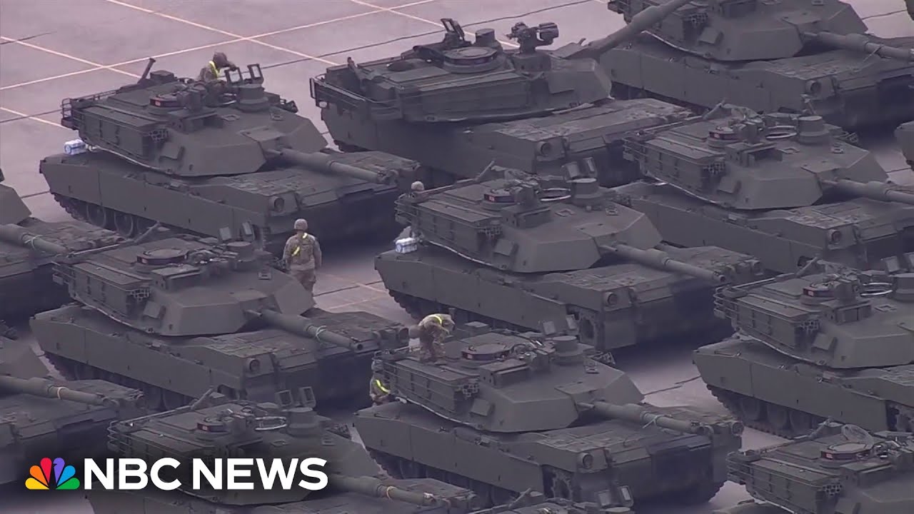 D.C. braces for military parade with road closures and flight delays