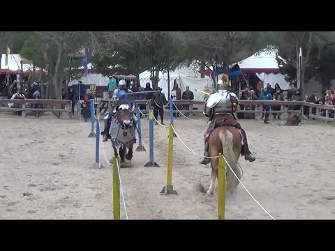 Jousting - Mark Desmond & Charlie Andrews, Sherwood Forest