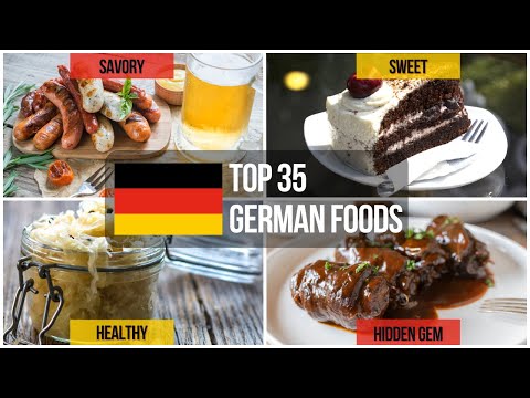 Top 35 German Foods 🇩🇪🥨