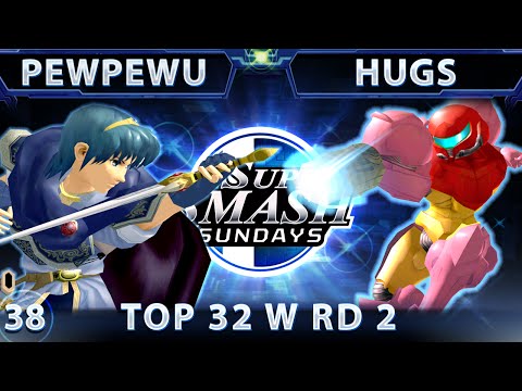 SSS 38 - CLG PewPewU (Marth) Vs. ThePeople HugS (Samus) SSBM Top 32 Winners Round 2 - Smash Melee