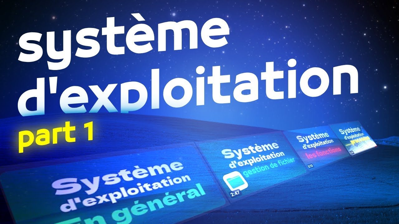 Résumé n°1 sur les systèmes d'exploitation