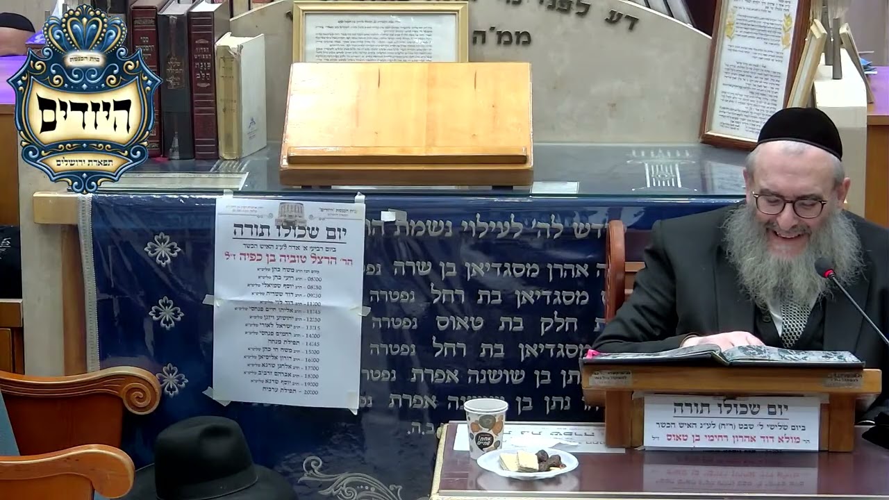 הרב יהושע ויזגן מסכת חולין דף סט עמוד ב'