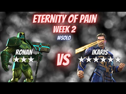 MCOC | 3 Star Ronan Solos Ikaris | Eternity of Pain Week 2
