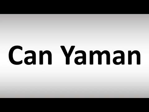 How to Pronounce Can Yaman? (Turkish Actor)