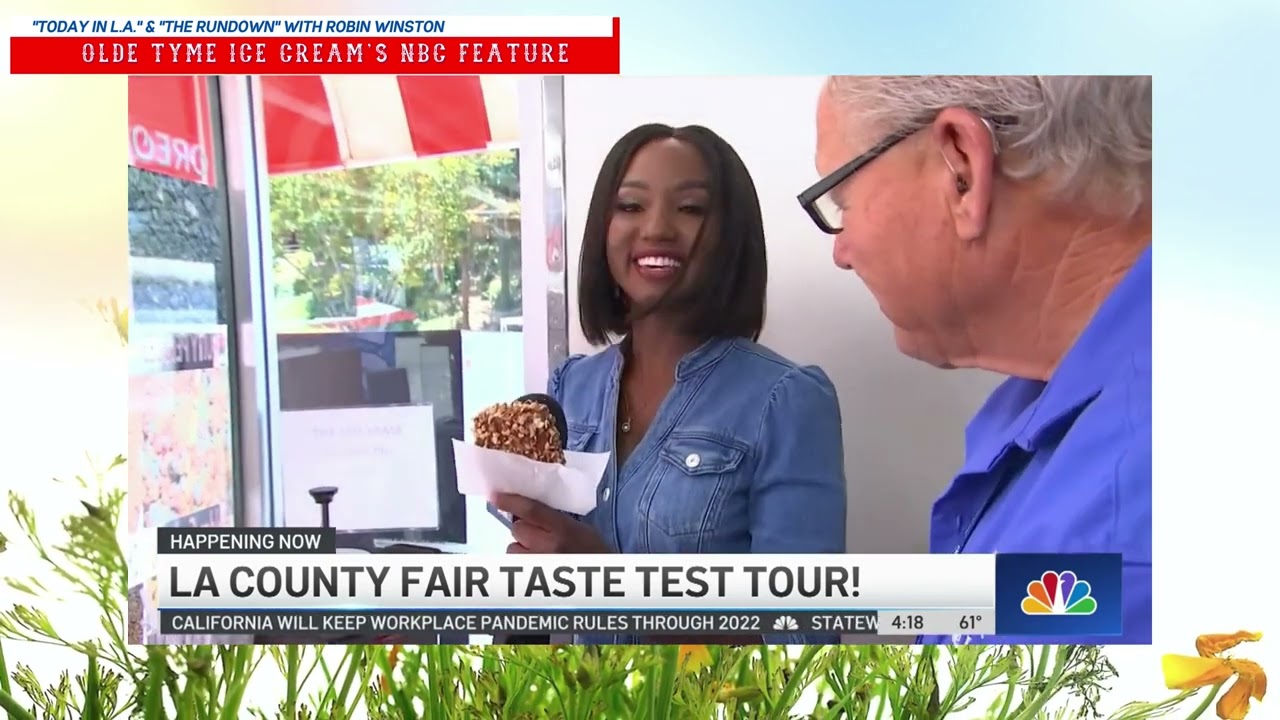 Olde Tyme Ice Cream at L.A. County Fair