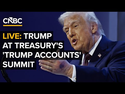 LIVE: President Trump delivers remarks at U.S. Treasury's 'Trump Accounts' summit — 1/28/2026
