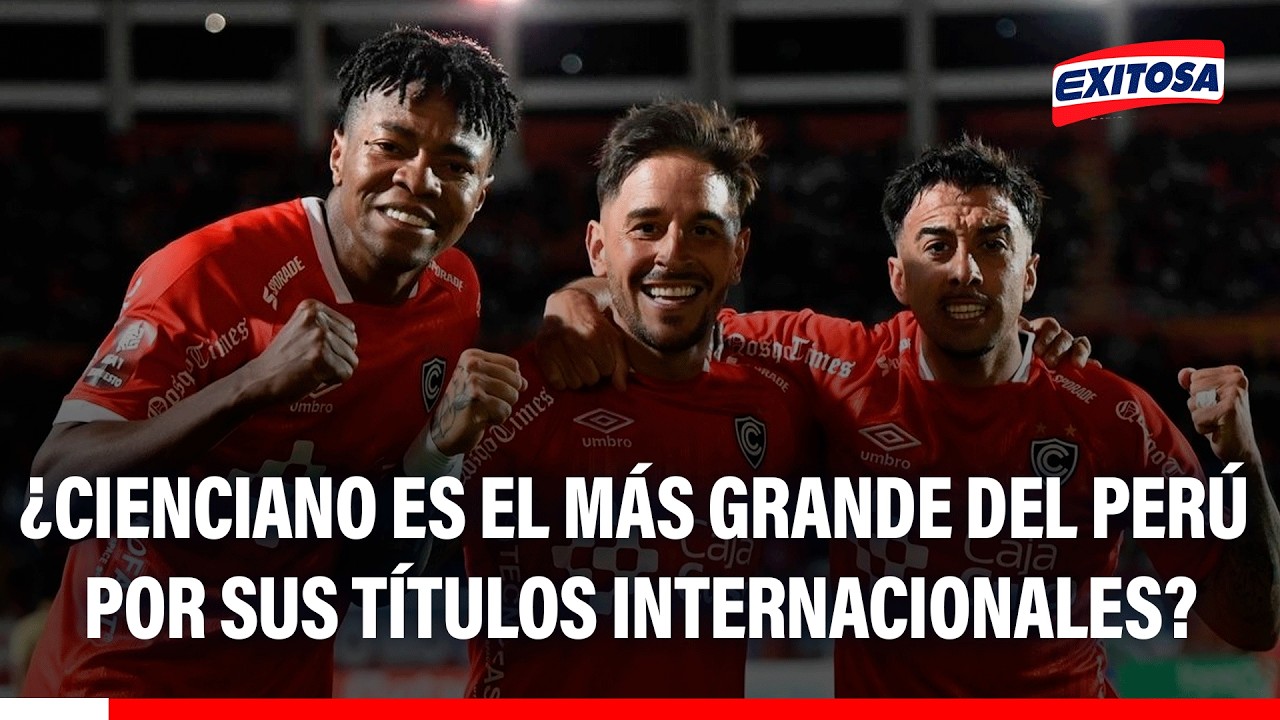 🔴🔵 ¿Títulos internacionales colocan a Cienciano como el equipo más grande del Perú?
