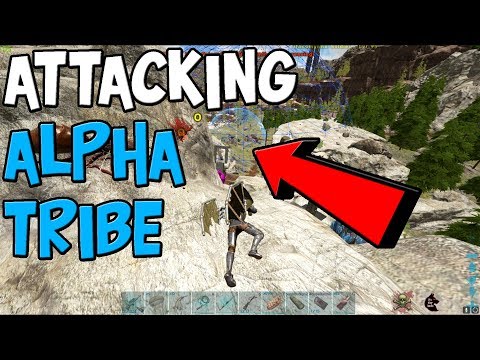 COUNTER RAIDING THE ALPHA TRIBE I ARK RAGNAROK PVP S3#9