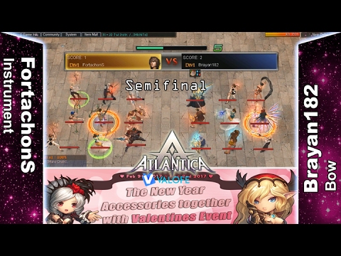 Sikyon Weekly 11/02/2017 PM: Semifinal - FortachonS vs Brayan182 - Atlantica Online