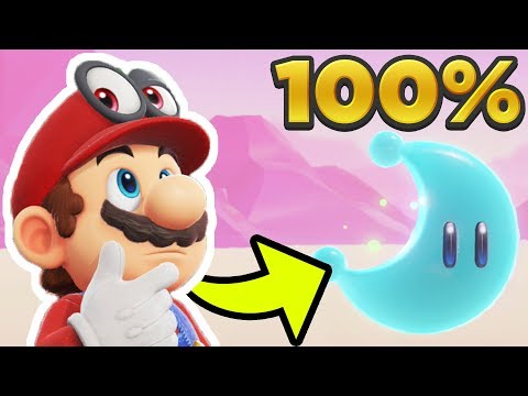 Super Mario Odyssey - Luncheon Kingdom ALL 68 POWER MOON LOCATIONS! [100% Guide]