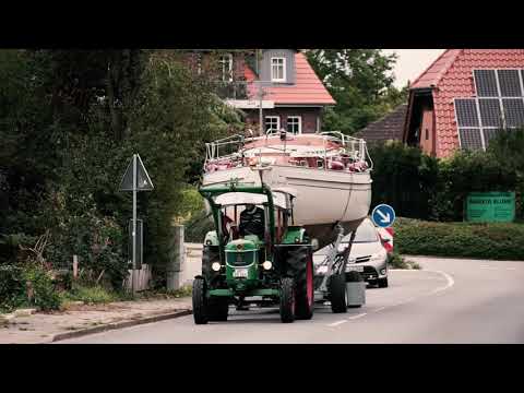 DEUTZ D 50 S Bootstransport mit der VINDÖ 50 SL - Segler de Luxe