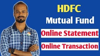 HDFC Mutual Fund ID- Create HDFC Mutual Fund ID for Online Transaction and Online Statement