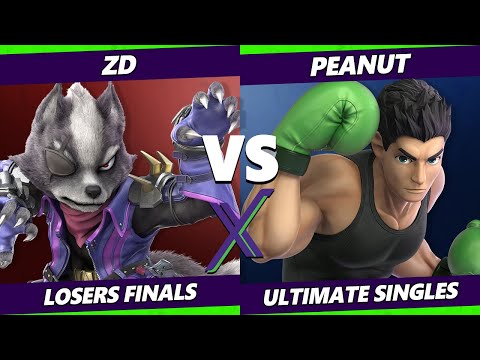 S@X 477 Losers Finals - Peanut (Little Mac) Vs. ZD (Wolf) Smash Ultimate - SSBU