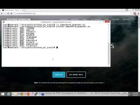 SANS Pen Test: Webcast - How to Build Account Harvesters and Password Guessers with Python
