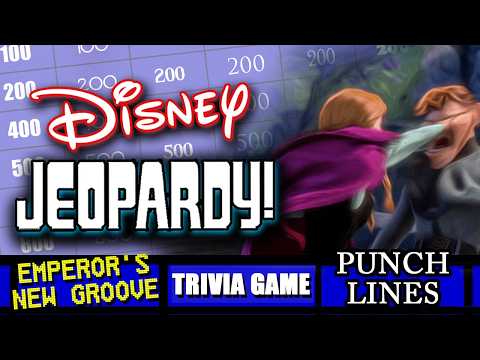 Disney Jeopardy Quiz • 26 Clue Game • Test your Knowledge
