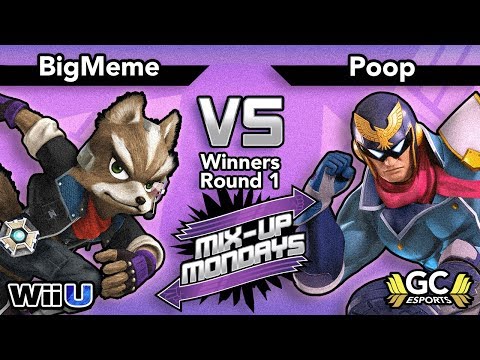 MuM XVIII - BigMeme (Fox, Rosalina) vs Poop (Captain Falcon) - WR1 - Smash Wii U