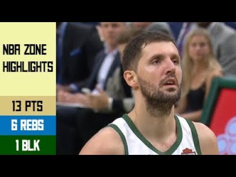 Nikola Mirotic Highlights vs Raptors CFG1 - 13 Pts, 6 Rebs, 1 Blk (15.05.19)