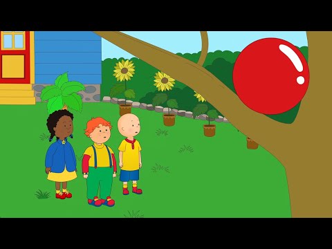 The Mystery of the Missing Ball | Caillou Portuguese - WildBrain | Cartoons for Kids