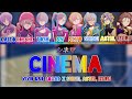 (Mix) Cinema - Vivid BAD SQUAD x Suisei, Astel, Izuru [KAN/ROM/ENG] Color coded Lyrics