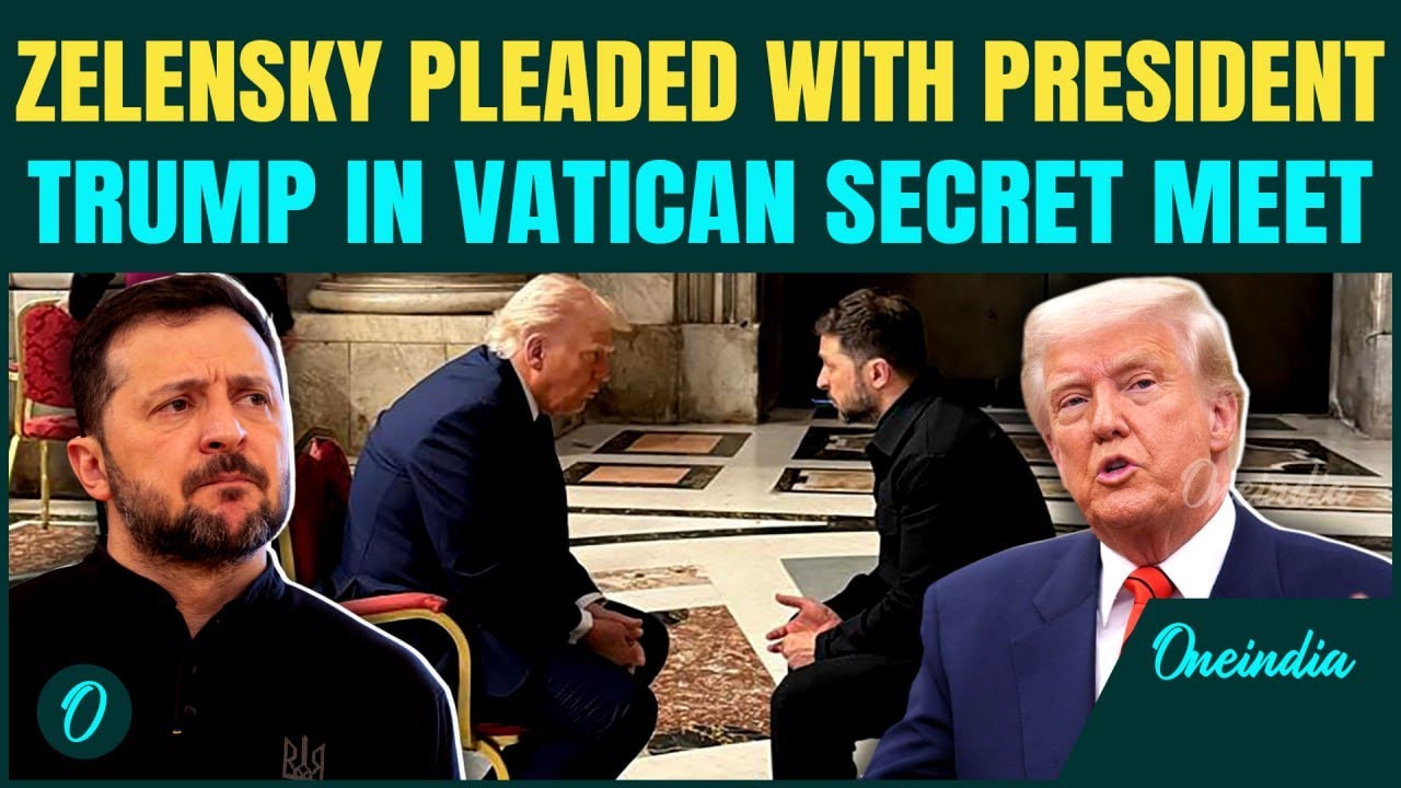 VIDEO: Zelensky Begged Trump To...: Shocking Details of Vatican Meeting | U.S News Latest