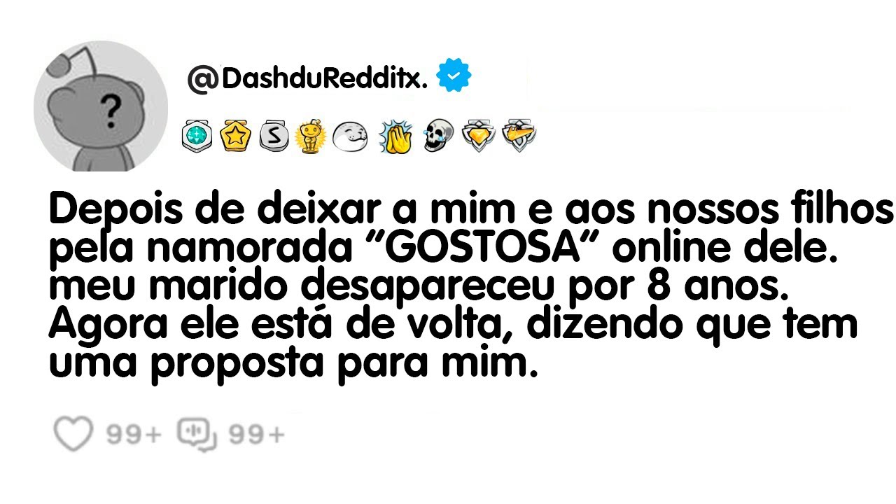 Depois de deixar a mim e aos nossos filhos pela namorada GOSTOSA online dele, meu marido desapareceu