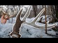 SHED HUNTING IN THE SNOW TIPS