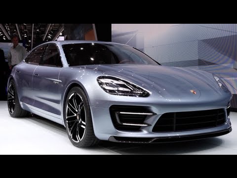 New Porsche Panamera Sport Turismo Concept - 2012 Paris Motor Show
