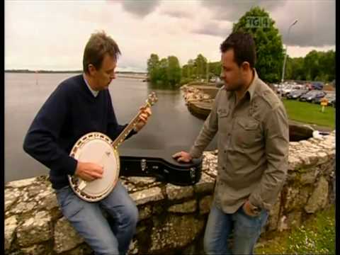 Gerry O'Connor teaching Tenor Banjo to Andy Reid 1of 3