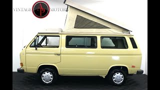 Video Thumbnail for 1986 Volkswagen Vanagon