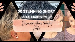 30 Stunning Short Shag Hairstyles: Discover Your Perfect Look! | Women Fashion on YouTube