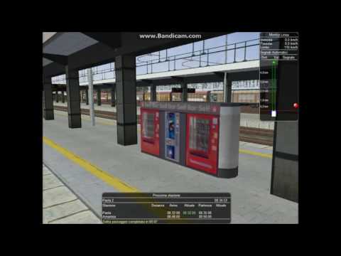 Open Rails Italia..ICN 785 Milano C.le--Palermo C.le