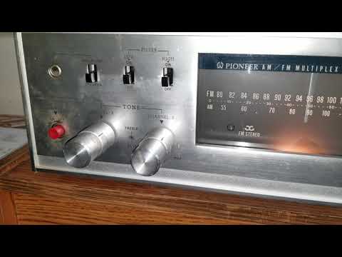 Vintage Tube Era Pioneer SX-110 part 1