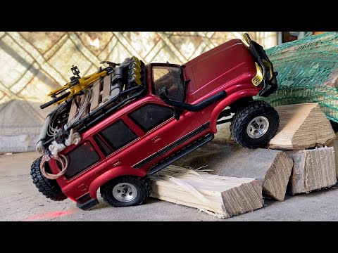 Rochobby Katana 1/18 Scale Toyota LC80 Upgrade SSD 1.0 Brass Ring Wheels #3