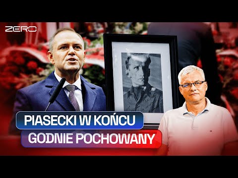 SECOND FUNERAL OF SERGIUSZ PIASECKI. PRESIDENT KAROL NAWROCKI WAS AT THE POWĄZKI CEMENT