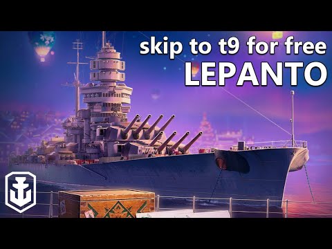 The 'Obvious' Choice - Lepanto Free T9 This Update (World of Warships)