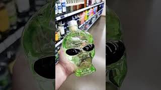 Cool bottles at the Liquor Store #shorts #liquor #whiskey #vodka #beer #alien #skull
