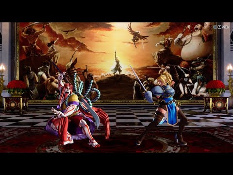 Samurai Shodown - Kyoshiro VS Charlotte