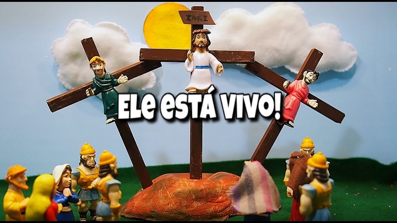 Ele está Vivo! - Jardim da Infância - Lição 12 - I Trimestre - Ano B - 23/03 à 29/03 de 2019