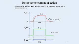 MIT 3: Resistor Capacitor Neuron Model