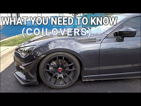 COILOVERS FOR YOUR BRZ, FRS AND 86! (What You Should Know)