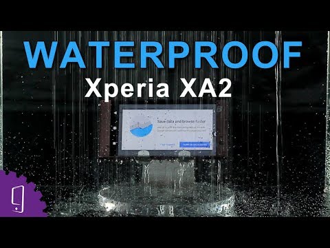 Sony Xperia XA2 Waterproof Test