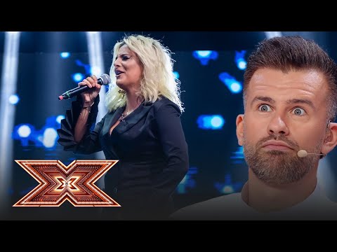 Wow, ce apariție! Romanița Duminică cântă cu... pasiune „Niciodată nu e prea târziu”, la X Factor