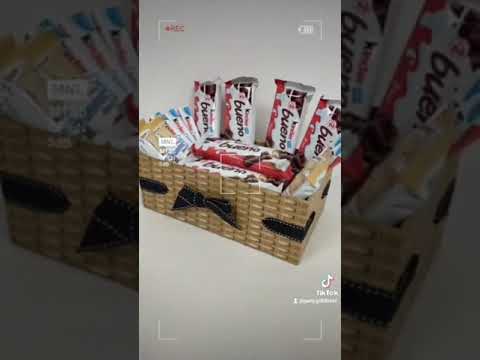 Kinder Chocolate Hamper #shorts #chocolate #kinderchocolate #chocolatelover #hampers