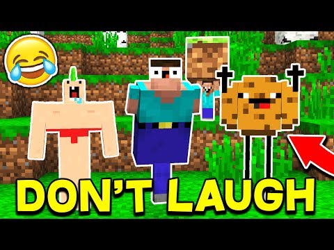 Moose - BEST TRY NOT LAUGH CHALLENGE... WITH UNSPEAKABLEGAMING & MOOSECRAFT! (Minecraft Edition)