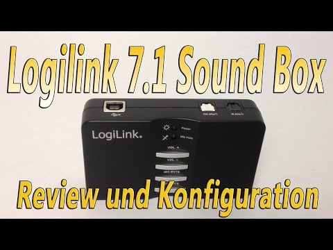 LogiLink Prisijungti | USB garso dėžutė 7.1 8 kanalų | UA0099 video
