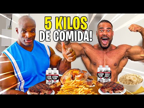 SOBREVIVI A DIETA DE 7000 CALORIAS DO RONNIE COLEMAN 😱