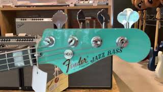 Video thumbnail for Fender JINO Jazz Bass Seafoam Green by Muhammad Rozaidy